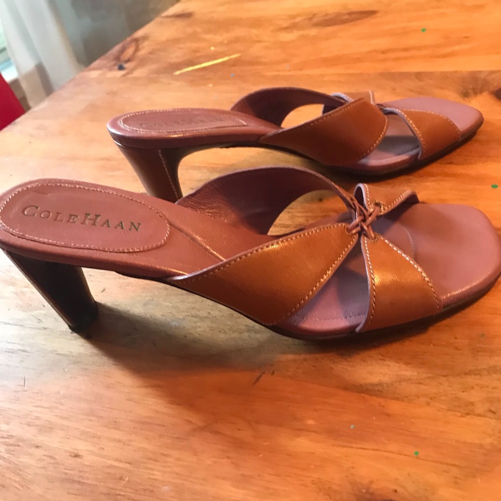 Cole Haan slide heels